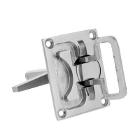 3.2'' x 2.7'' 316 Marine Stainless Steel Boat Latches Turning Lock Lift Handle Flush Anticorrosion Height Adjustable