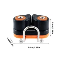 Kayak Cam Cleat Nylon Boat Cable Clamp Automatic Connector Cam Cleat Rope Clamp For Canoe Boat Pilate Bed Marine Accessories