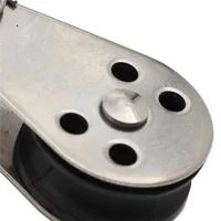 AT21-20 Pieces Of Stainless Steel Pulley Nylon Pulley Sailing Yacht Ship Pulley Nylon Rope Pulley Rocking Pulley