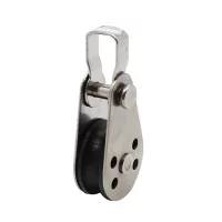 AT21-20 Pieces Of Stainless Steel Pulley Nylon Pulley Sailing Yacht Ship Pulley Nylon Rope Pulley Rocking Pulley
