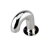 Boat Stainless Steel Tube Fittings Hardware Pipe Rail Degree Handrail Guardrail Yacht Elbow Stanchion Top Adapter