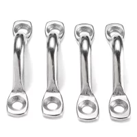 4pcs Handle 5mm Stainless Steel Wire Eye Strap Boat Marine Tie Down Fender Hook Canopy Engines Accessories 316 Stainless Steel 4pcs Handle 5mm Stainless Steel Wire Eye Strap Boat Marine Tie Down Fender Hook Canopy Engines Accessories 316 Stainless Steel