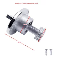 25mm 1' Boat Bung Drain Plug Stainless Steel 316 Marine Drain Plug Drainage Transom Hull Drain Valve Out Kayak Canoe Accessories