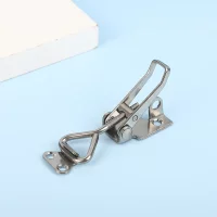 1Pc 304 Stainless Steel Clamp Deck Hasp Lock Boat Accessories Locker Anti Rattle Latch Fastener Clamp Marine Fastener 1Pc 304 Stainless Steel Clamp Deck Hasp Lock Boat Accessories Locker Anti Rattle Latch Fastener Clamp Marine Fastener