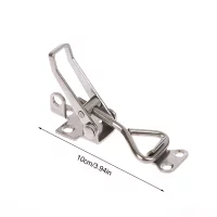 1Pc 304 Stainless Steel Clamp Deck Hasp Lock Boat Accessories Locker Anti Rattle Latch Fastener Clamp Marine Fastener 1Pc 304 Stainless Steel Clamp Deck Hasp Lock Boat Accessories Locker Anti Rattle Latch Fastener Clamp Marine Fastener
