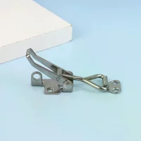 1Pc 304 Stainless Steel Clamp Deck Hasp Lock Boat Accessories Locker Anti Rattle Latch Fastener Clamp Marine Fastener