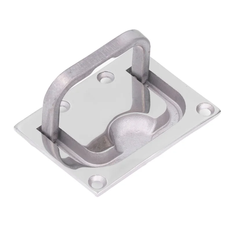 S20317de779084ff5ba417a83f672c9a5S-1.webp Boat Ring Hatch Pull Flush Lift Deck Cover Handle Marine 316 Stainless Steel Mirror Square76x56mm