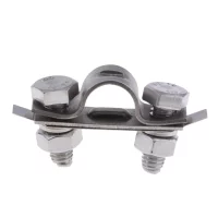 Boat Throttle Cable Clamp Stainless Steel U Saddle Kit for Marine Cable Securement and Rigging
