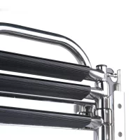 Boat Accessories Marine 4 Step Under Platform Boat Ladder Stainless Steel Boarding Telescoping Ladder With The Handle