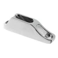 2 Pcs Marine Grade 316 Stainless Steel 18mm*82mm Boat Yacht Rope Clam Cleat Replace For Rope 6mm 2 Pcs Marine Grade 316 Stainless Steel 18mm*82mm Boat Yacht Rope Clam Cleat Replace For Rope 6mm