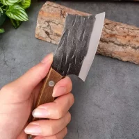 Cleaver Knife Slicing Fish Meat Vegetables Boning Butcher Knife Stainless Steel Wooden Handle Kitchen Knives Chef Cooking Knifes