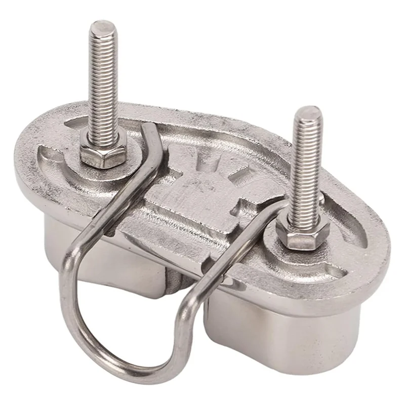Se58fdcd3b0df47609d1329afdd066149k-1.webp Classy-316 Stainless Steel Boat Cam Cleat With Wire Leading Ring, Mirror Polished Sailboat Cleat For 10Mm Rope