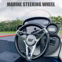 GT Marine Steering Wheel, polyamide marine boat front operation outboard motor console steering direction control rudde