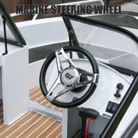 GT Marine Steering Wheel, polyamide marine boat front operation outboard motor console steering direction control rudde GT Marine Steering Wheel, polyamide marine boat front operation outboard motor console steering direction control rudde