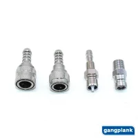 For Tohatsu Outboard Motor External Fuel Tank Oil Pipe Male Connector Female Connector Machine End Fuel Tank End Four-piece Set