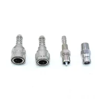 For Tohatsu Outboard Motor External Fuel Tank Oil Pipe Male Connector Female Connector Machine End Fuel Tank End Four-piece Set