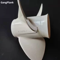 Marine Propeller for Hangkai Hidea Yamaha Parsun 3 Blades 2-Stroke 4-Stroke 9.9/15/18/20HP 10 Inch 9 1/4X10-J Outboard Motor