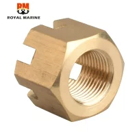 90171-16011 Nut, Propeller Castle for Yamaha 40HP 50HP 55HP 60HP 70HP 90HP Outboard Engine Marine Parts
