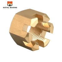 90171-16011 Nut, Propeller Castle for Yamaha 40HP 50HP 55HP 60HP 70HP 90HP Outboard Engine Marine Parts