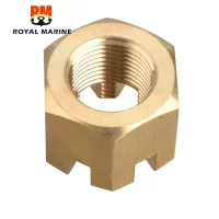 90171-16011 Nut, Propeller Castle for Yamaha 40HP 50HP 55HP 60HP 70HP 90HP Outboard Engine Marine Parts