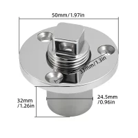 1pc Boat Drain Plug for Marine Boat Hardware Drain Plug Boat Yacht 316 Stainless Steel Rust-Resistant Drain Plug 1inch 1pc Boat Drain Plug for Marine Boat Hardware Drain Plug Boat Yacht 316 Stainless Steel Rust-Resistant Drain Plug 1inch