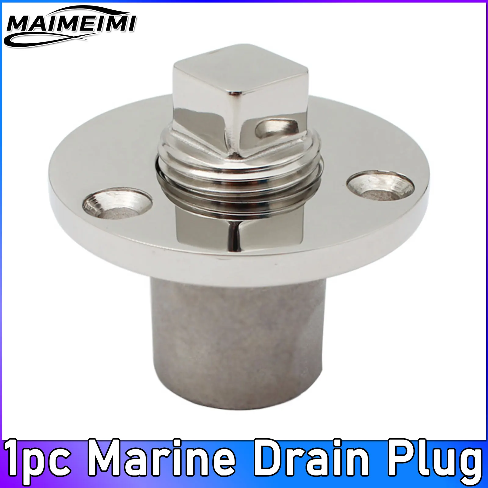S63e2e58ee3444360a194452e10b16587y-5.webp 1pc Boat Drain Plug for Marine Boat Hardware Drain Plug Boat Yacht 316 Stainless Steel Rust-Resistant Drain Plug 1inch